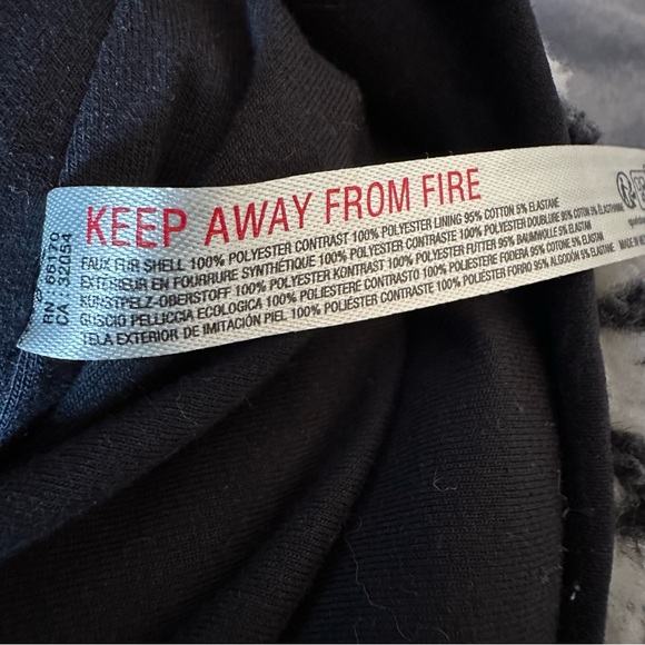 Free People Movement Hit The Slopes Fleece Jacket Starry Eyed Black Combo XS - Picture 14 of 16